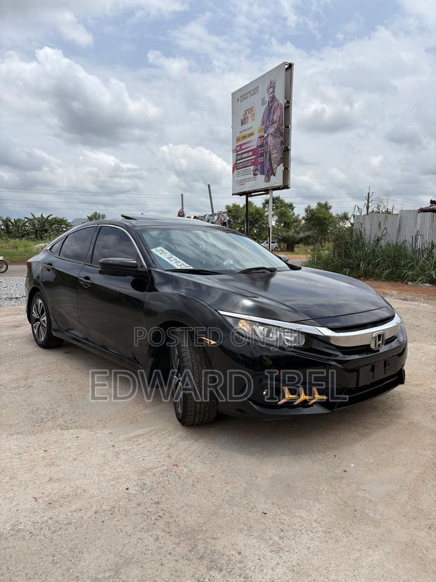 Honda Civic EX-L 4dr Sedan (1.5L 4cyl) 2017 Black
