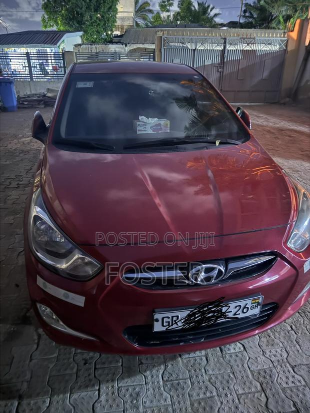 Hyundai Accent 2014 Red
