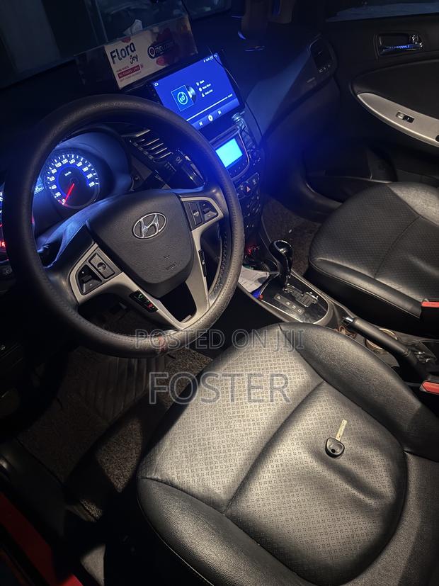 Hyundai Accent 2014 Red