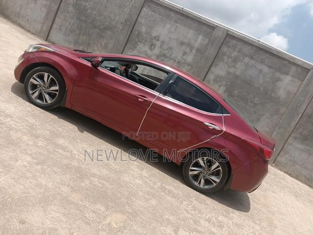 Hyundai Elantra 2013 Red