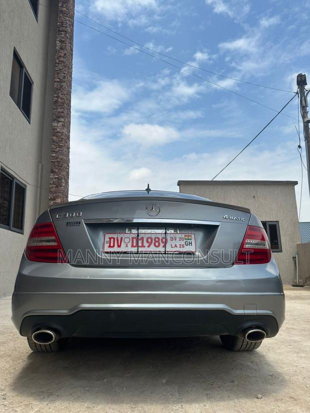 Mercedes-Benz C300 Luxury 4Matic Sedan AWD (3.5L 6cyl 7A) 2013 Silver