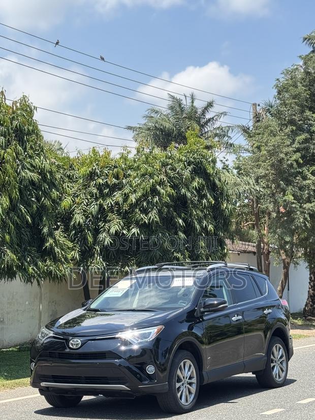 Toyota RAV4 Limited AWD (2.5L 4cyl 6A) 2017 Black