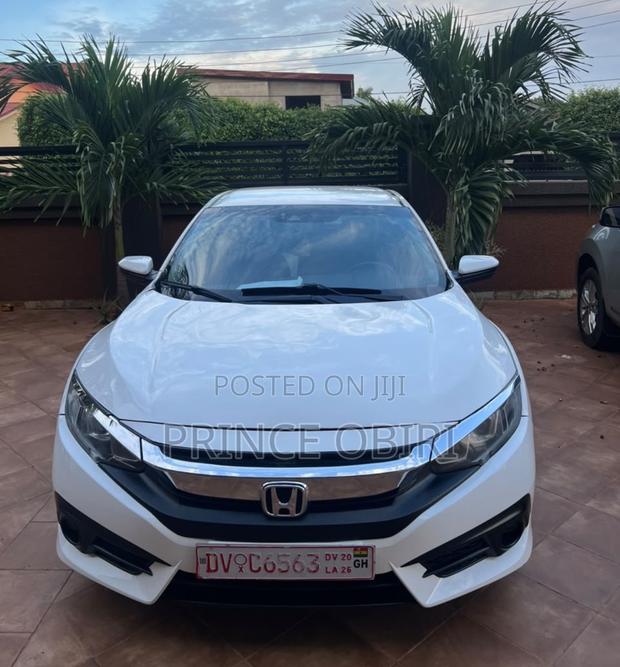 Honda Civic LX Sedan 2018 White