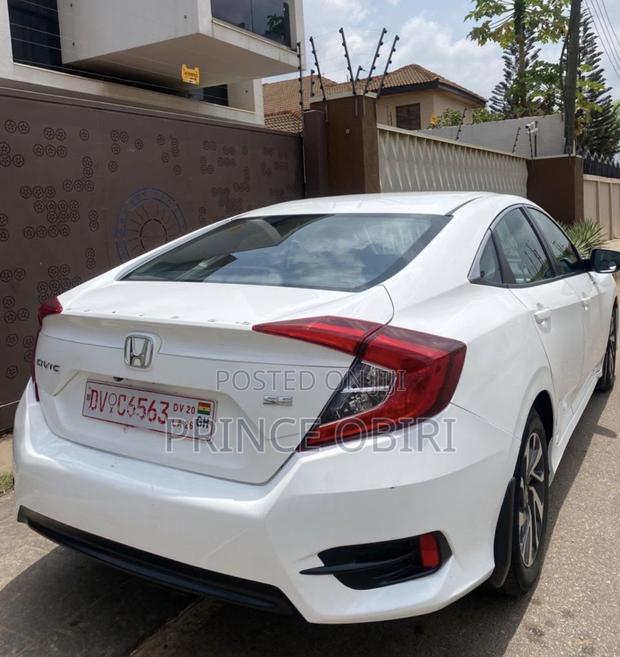 Honda Civic LX Sedan 2018 White