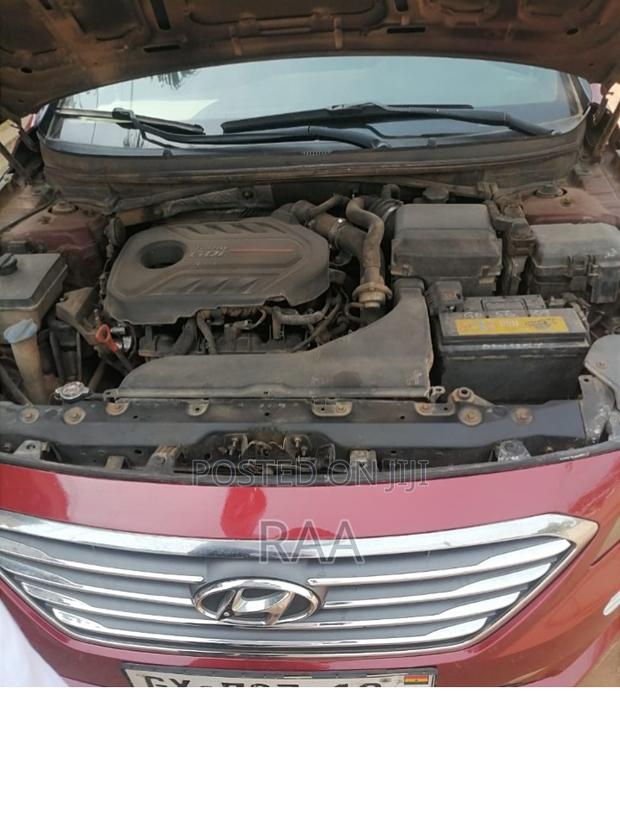 Hyundai Sonata Sport 2.0T 4dr Sedan (2.0L 4cyl Turbo 6A) 2015 Red