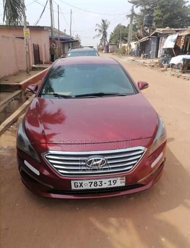 Hyundai Sonata Sport 2.0T 4dr Sedan (2.0L 4cyl Turbo 6A) 2015 Red