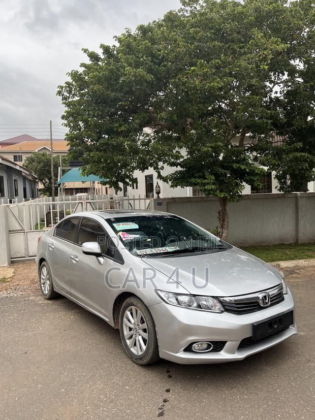 Honda Civic EX Sedan 2012 Silver