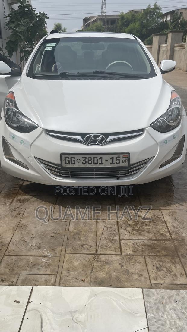 Hyundai Elantra Limited 2012 White