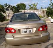 Toyota Corolla 2008 Gold for sale