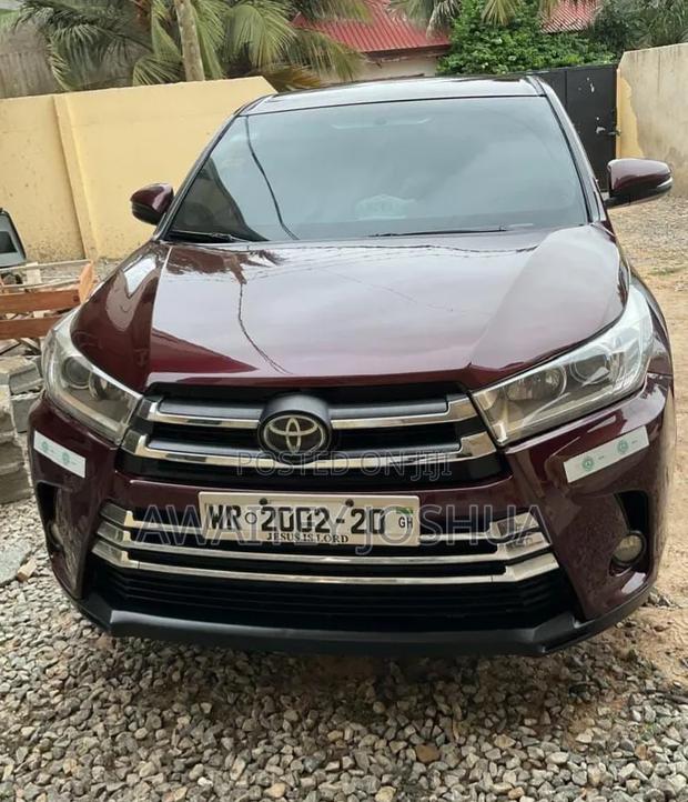 Toyota Highlander 2016 Red