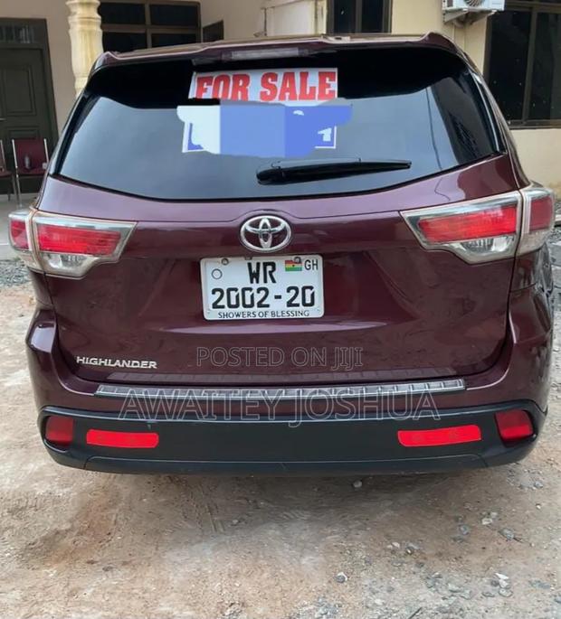 Toyota Highlander 2016 Red