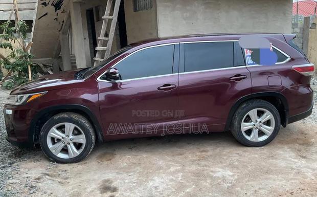 Toyota Highlander 2016 Red