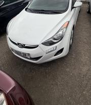 Hyundai Elantra Limited Sedan FWD (1.8L 4cyl 6A) 2013 White for sale