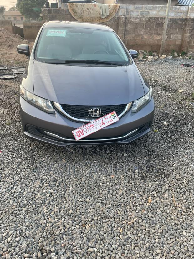 Honda Civic EX 4dr Sedan (1.8L 4cyl CVT) 2015 Gray