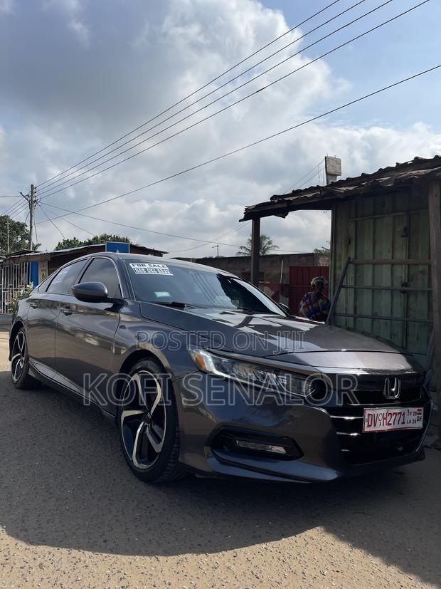 Honda Accord Sport 2018 Gray