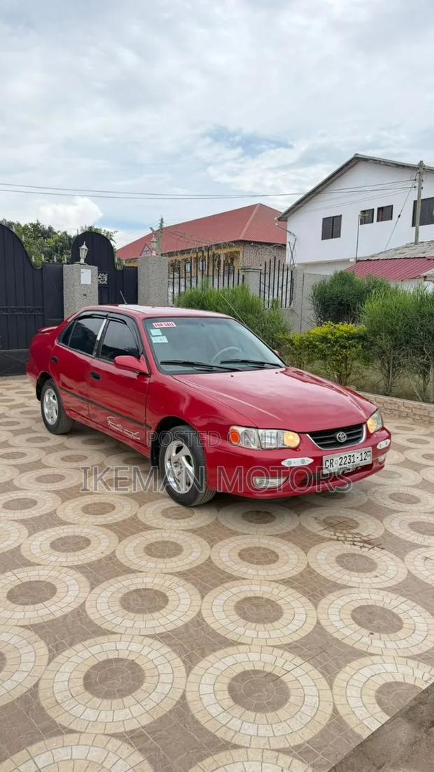Toyota Corolla 1.6 Sedan Automatic 2002 Red