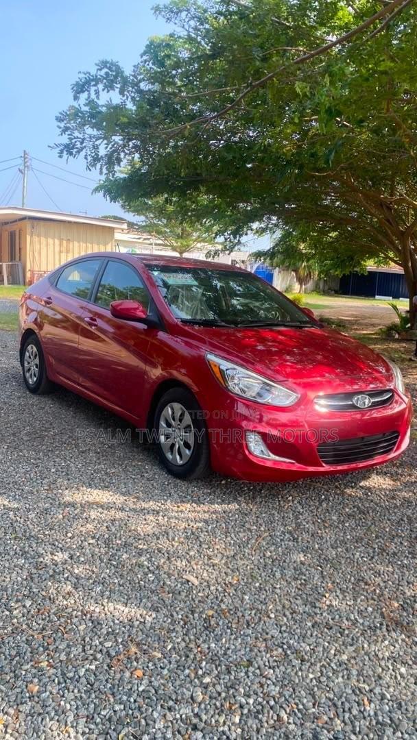 Hyundai Accent 2017 Red
