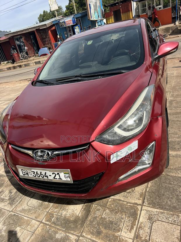 Hyundai Avante 2013 Red