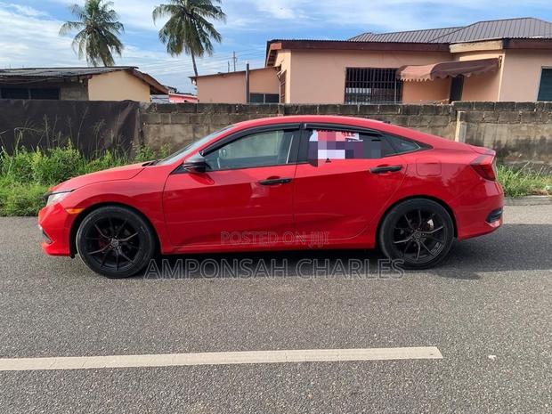 Honda Civic Sport Sedan 2019 Red