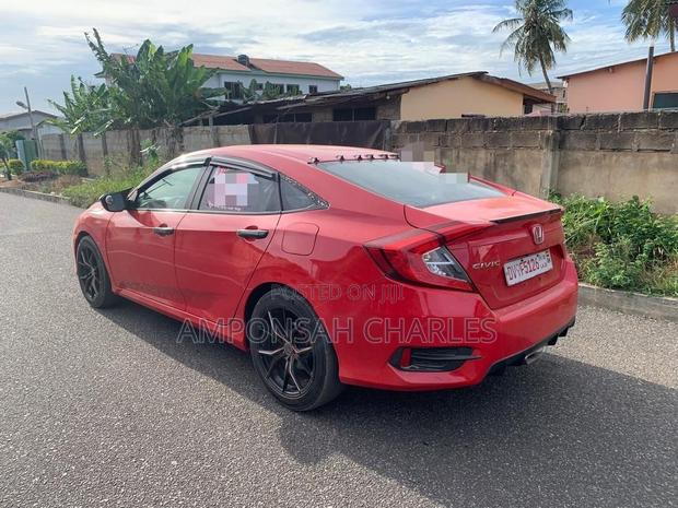 Honda Civic Sport Sedan 2019 Red