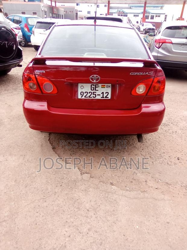 Toyota Corolla 2007 Burgundy