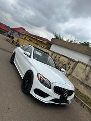 Mercedes-Benz C300 Luxury 4matic Sedan AWD (2.0L 4cyl 7A) 2017 White for sale