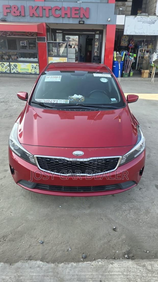 Kia Forte S Sedan 2017 Red