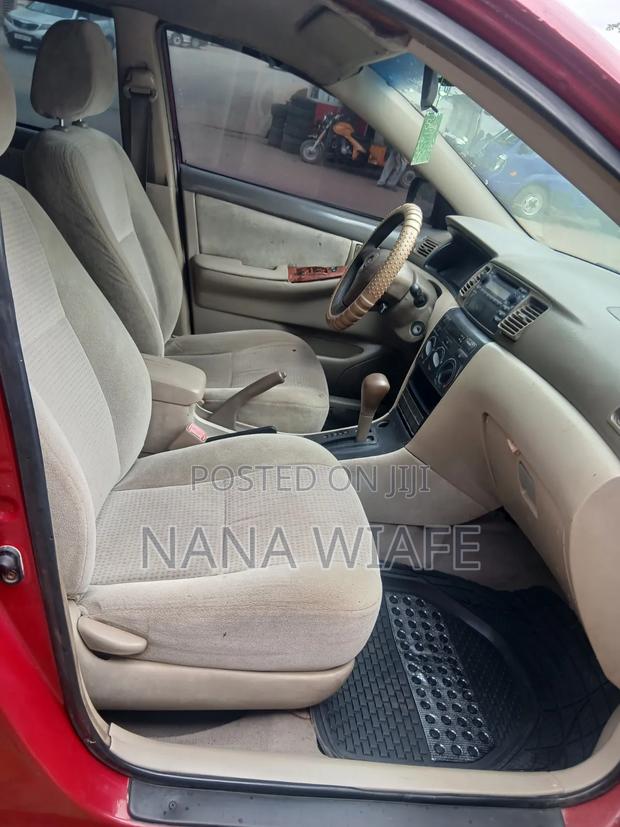 Toyota Corolla 2006 Red