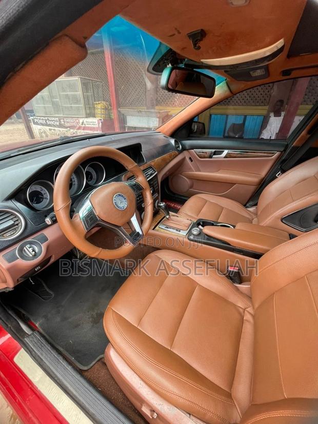 Mercedes-Benz C300 Sport 4Matic Sedan AWD (3.5L 6cyl 7A) 2013 Red