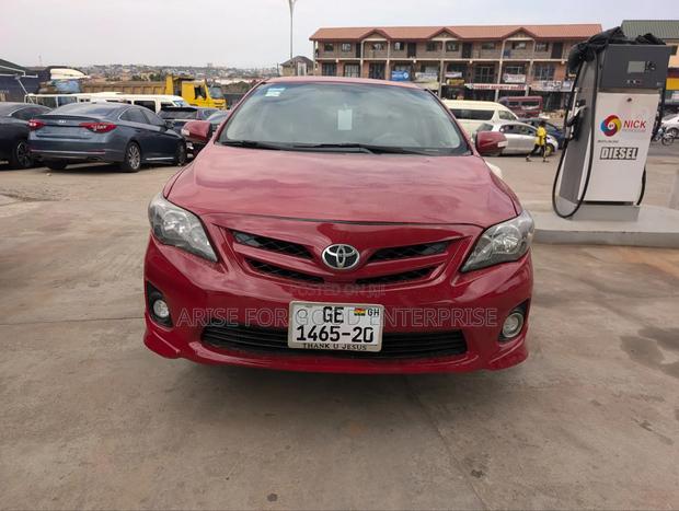 Toyota Corolla S 4dr Sedan (1.8L 4cyl 4A) 2009 Red