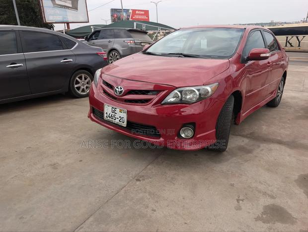 Toyota Corolla S 4dr Sedan (1.8L 4cyl 4A) 2009 Red