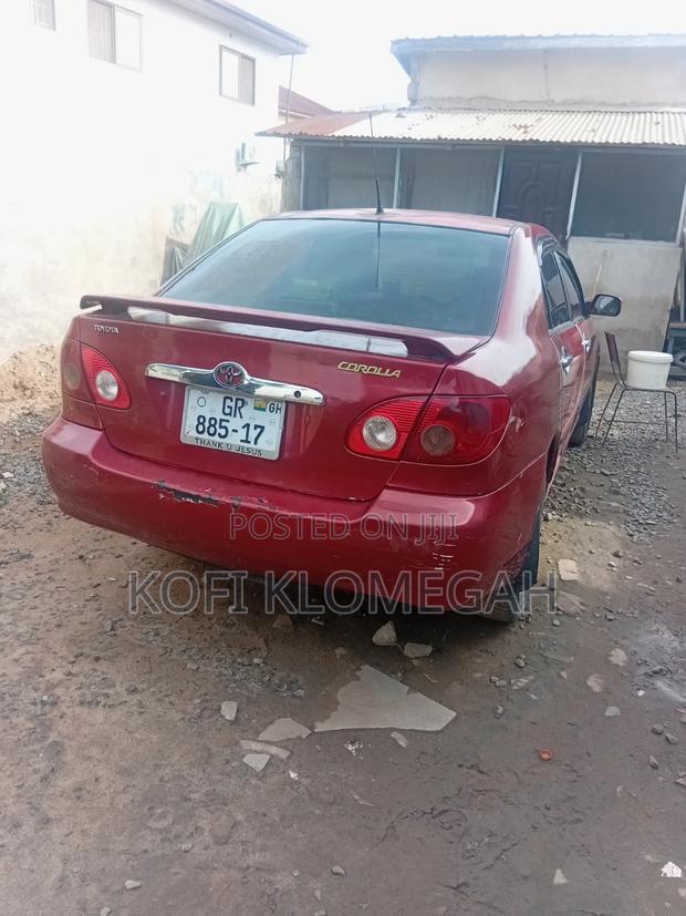 Toyota Corolla LE 2007 Red