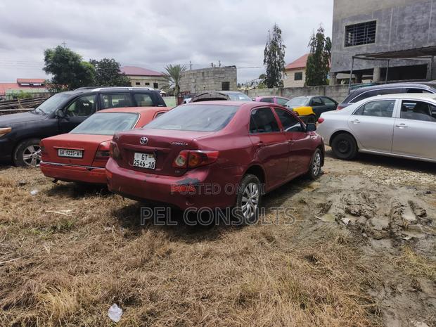 Toyota Corolla 2009 Red