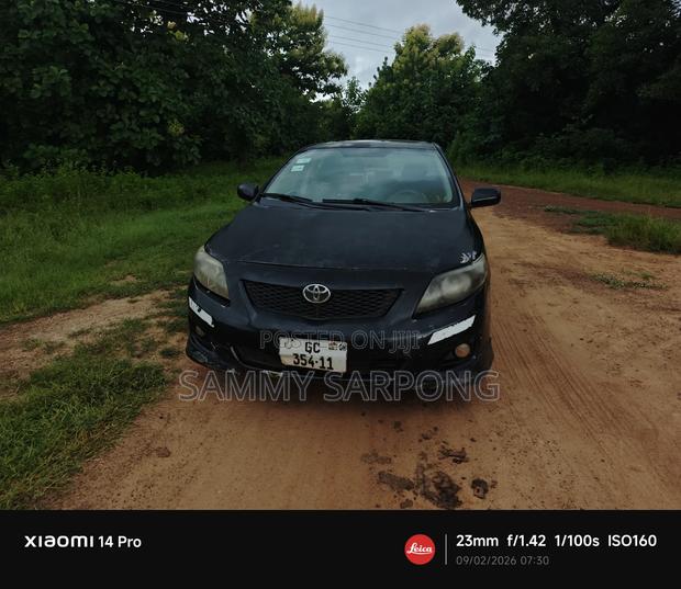 Toyota Corolla S 4dr Sedan (1.8L 4cyl 4A) 2009 Black