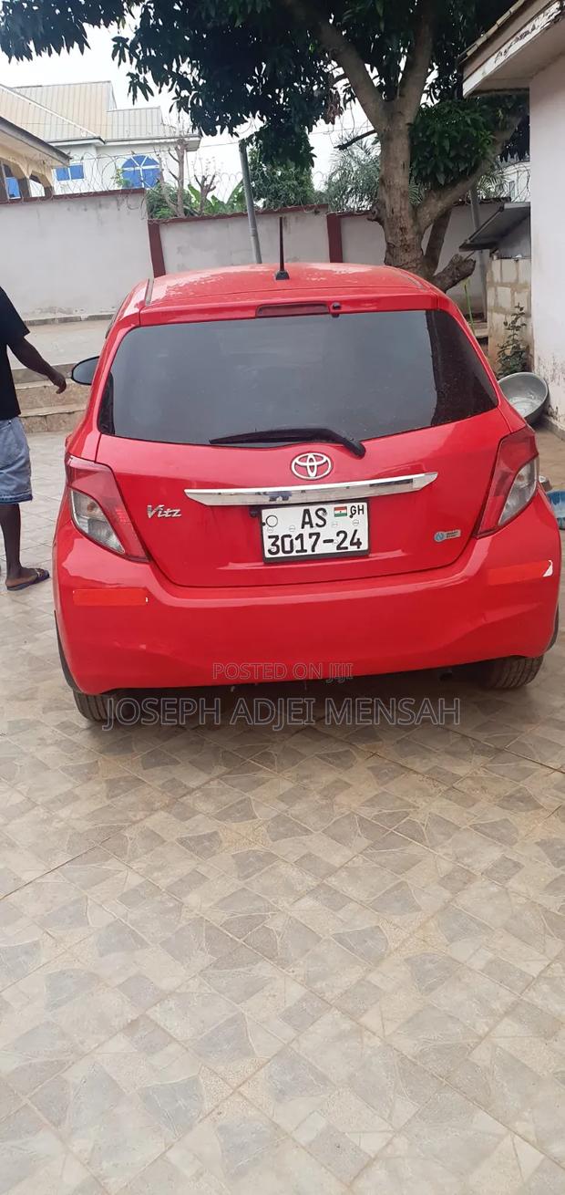 Toyota Vitz 1.3 AWD 3dr 2012 Red