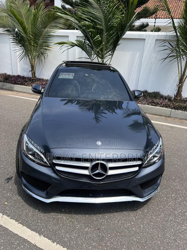 Mercedes-Benz C300 Sport 4Matic Sedan AWD (2.0L 4cyll 7A) 2016 Gray