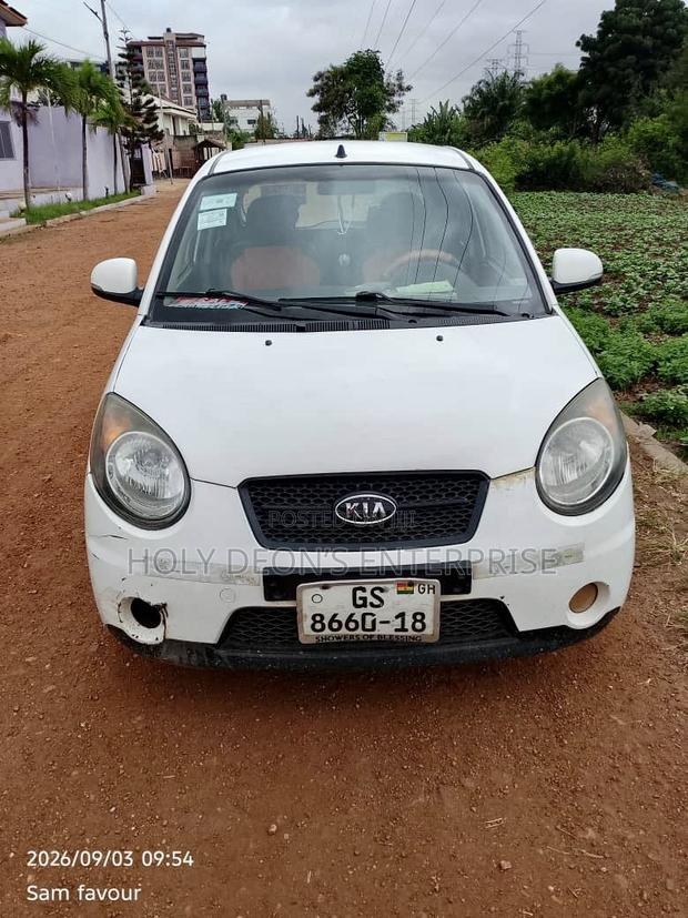 Kia Morning 2010 White