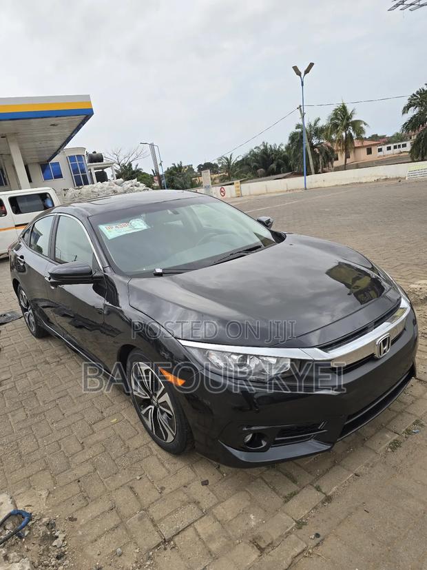 Honda Civic EX Sedan 2018 Black