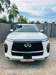 Infiniti QX80 PURE 4WD 2026 White for sale