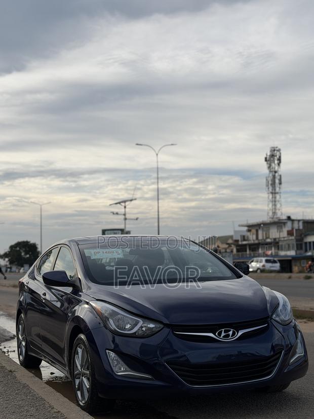 Hyundai Elantra GLS Sedan FWD (1.8L 4cyl 6A) 2013 Blue