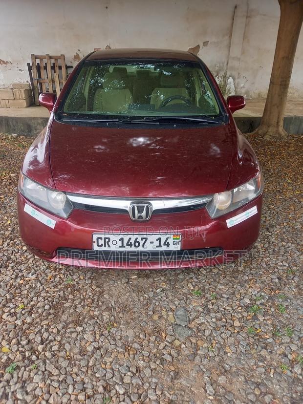 Honda Civic EX Sedan 2010 Red