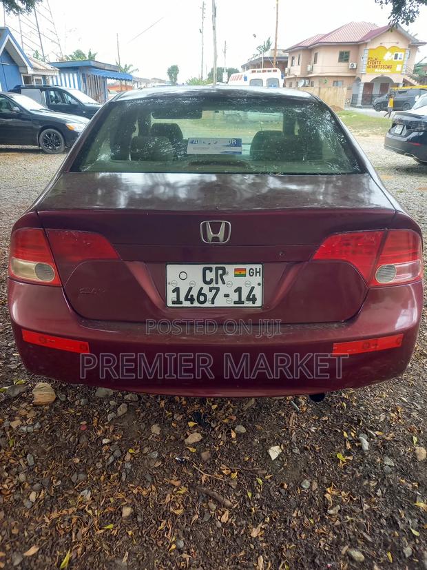 Honda Civic EX Sedan 2010 Red