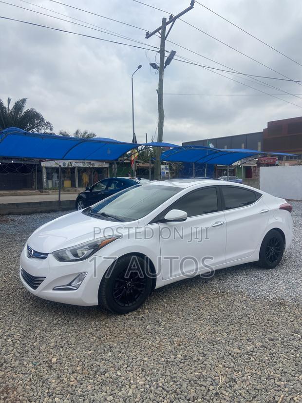 Hyundai Elantra Limited 4dr Sedan (1.8L 4cyl 6A) 2014 White