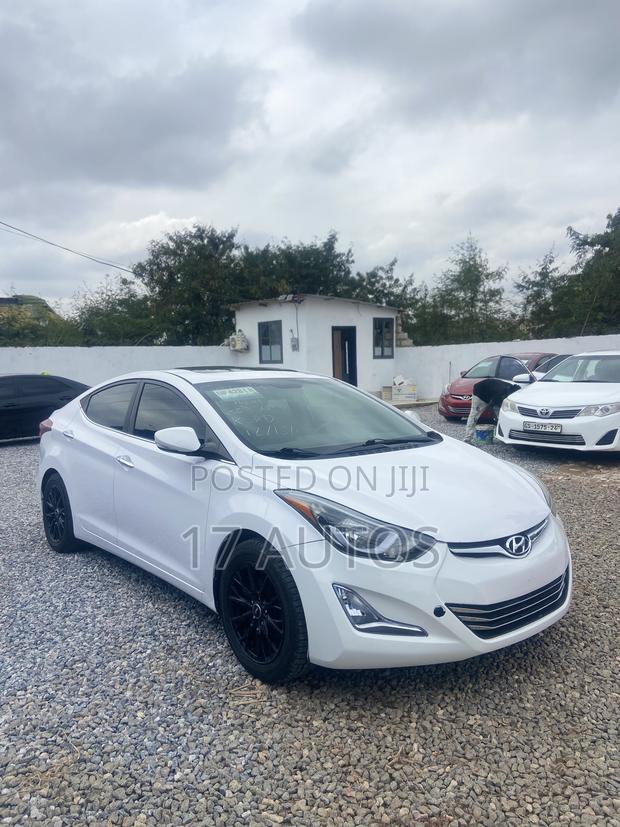 Hyundai Elantra Limited 4dr Sedan (1.8L 4cyl 6A) 2014 White