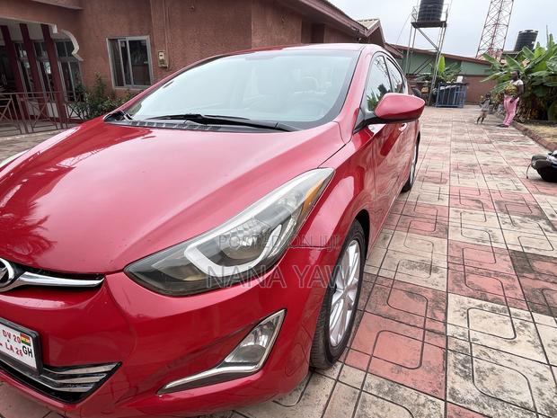 Hyundai Elantra SE 4dr Sedan (1.8L 4cyl 6M) 2015 Red