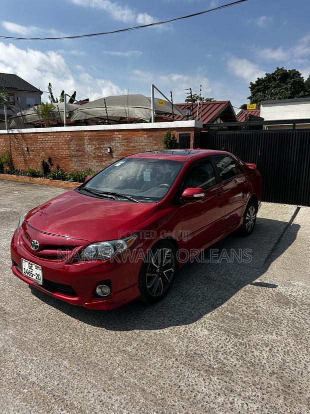 Toyota Corolla S 4dr Sedan (1.8L 4cyl 4A) 2010 Red
