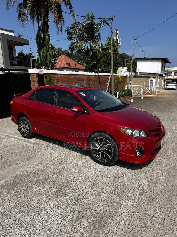 Toyota Corolla S 4dr Sedan (1.8L 4cyl 4A) 2010 Red