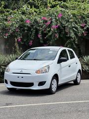 Mitsubishi Mirage DE 4dr Hatchback (1.2L 3cyl CVT) 2015 White for sale