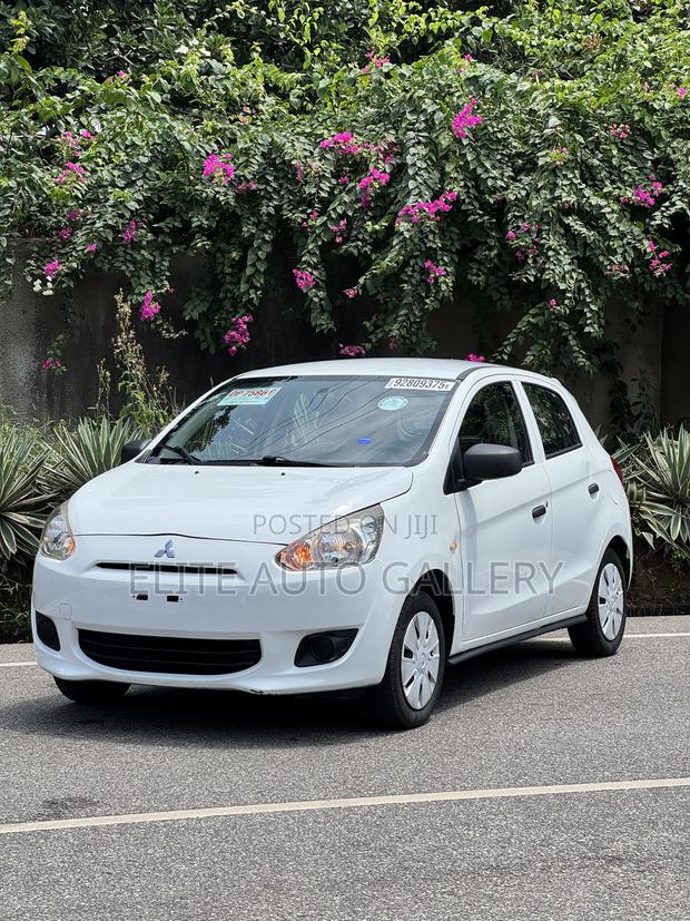 Mitsubishi Mirage DE 4dr Hatchback (1.2L 3cyl CVT) 2015 White