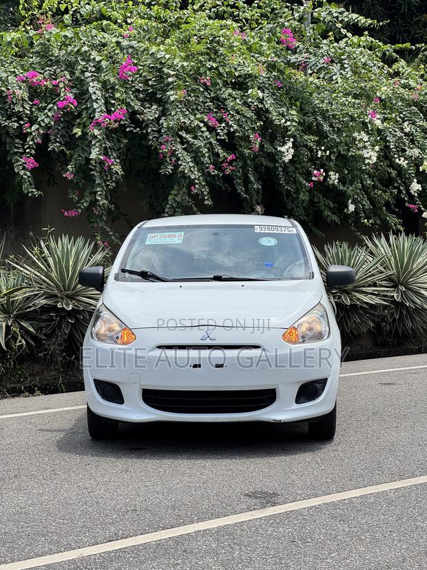 Mitsubishi Mirage DE 4dr Hatchback (1.2L 3cyl CVT) 2015 White